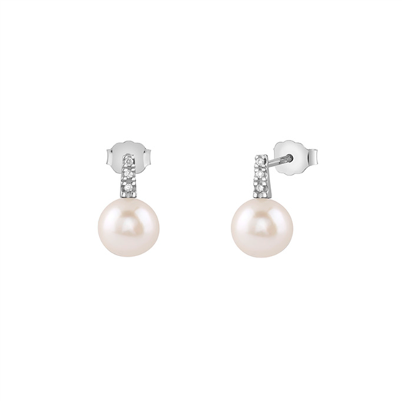 Orecchini Bliss Donna Perle in Oro bianco Perla 20115675 - 20115675